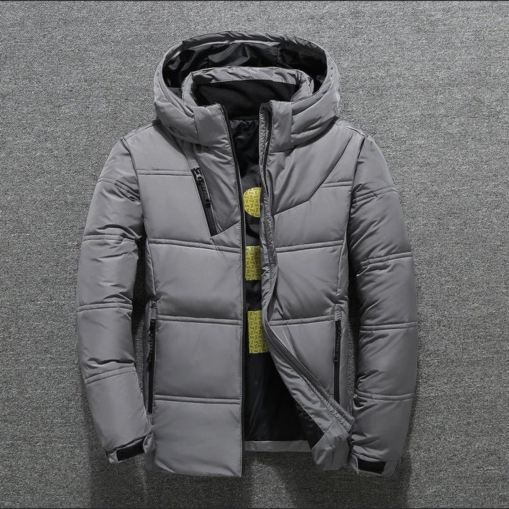 Raul - Warme wasserdichte winterjacke mit Kapuze für herren
