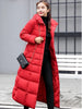 Zoey - Längerer warmer wintermantel mit gürtel für damen