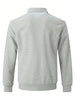 William - Vintage Reißverschlussjacke Mit Retro Textur Für Männer