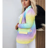 Maryann - Damen langarm tie dye blazer