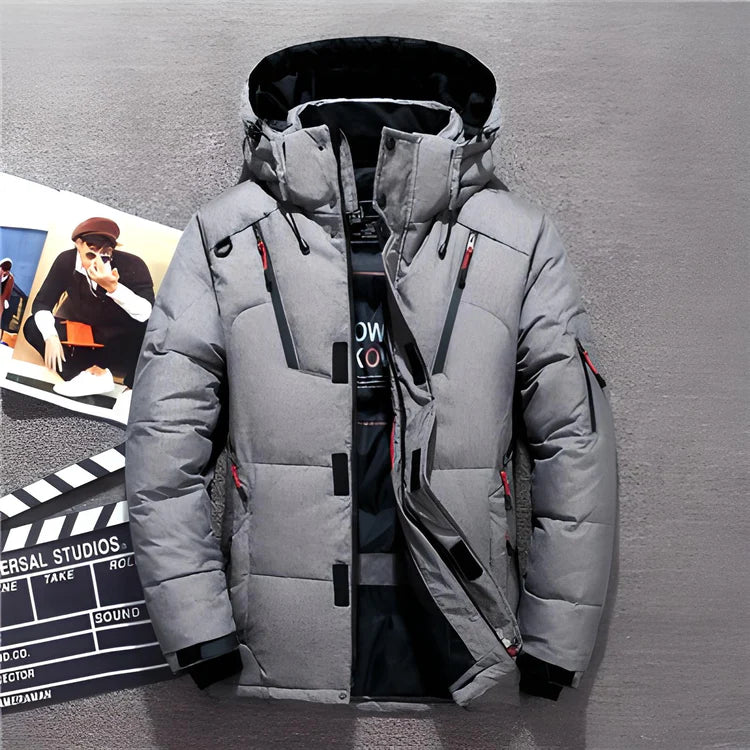 Cassandra - Moderne winterjacke mit kapuze